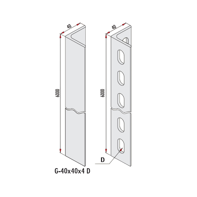 Gersan | Destek Elemanı (NPL 40x40x4)