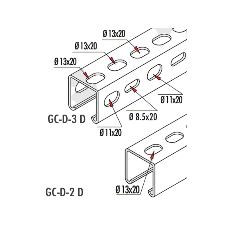 Gersan | 41x41x2.5 C Profil
