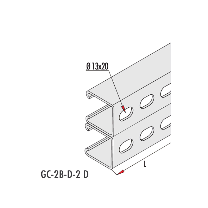 Gersan | 41x82x2 C Profile