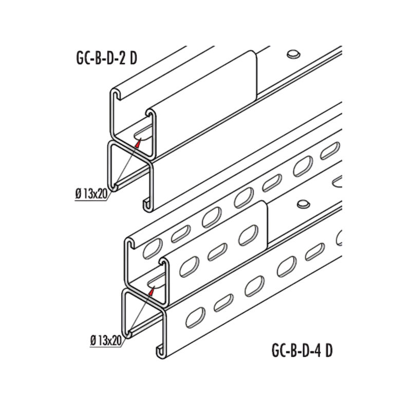 Gersan | 41x82x2.5 C Profile