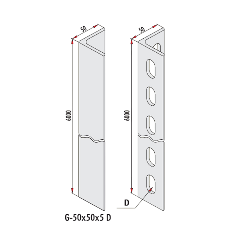 Gersan | Support Systems (50x50x5 Angle Irons)