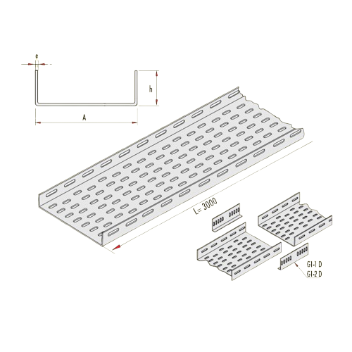 Gersan | Normal Tip Kanalı (h=40 mm)
