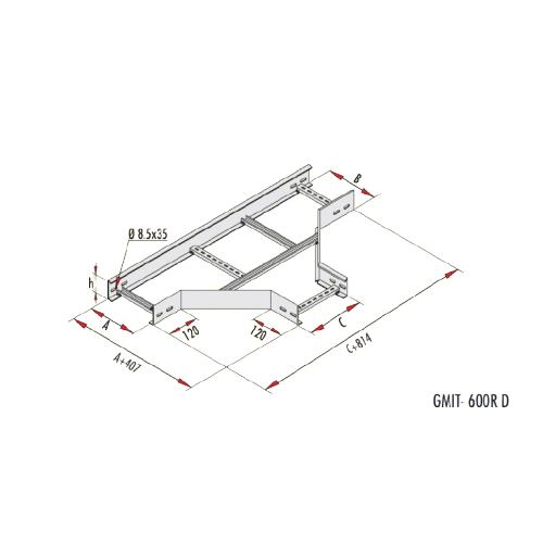 Gersan | “T” Bağlantı Elemanı 600 Radüs