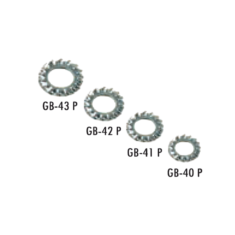 Gersan | Jagged Washer Stainless Steel (Cr-Ni)